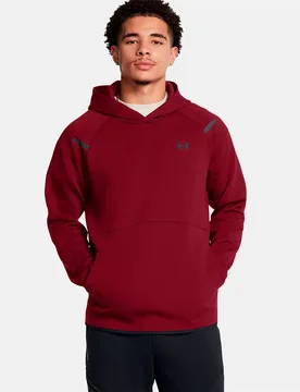 Sweat à Capuche Unstoppable Fleece Eu Cardinal / Black L - Under armour - FashionsVida