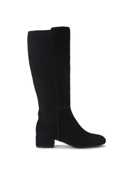 Womens Suede Tabina High Leg Boots - Black - Size Uk 7 - KG Kurt Geiger - FashionsVida
