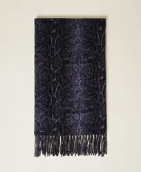 Étole avec imprimé animalier