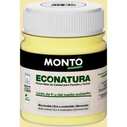 Test pintura plástica Montó Econatura 60 ml Amarillo pollito