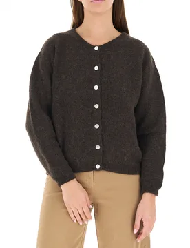 Cardigan misto alpaca TESTA DI MORO L - American vintage - FashionsVida