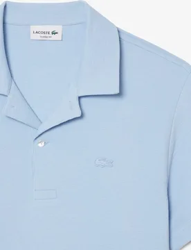 Polo de hombre texturizado de corte clásico de manga corta - Lacoste - FashionsVida