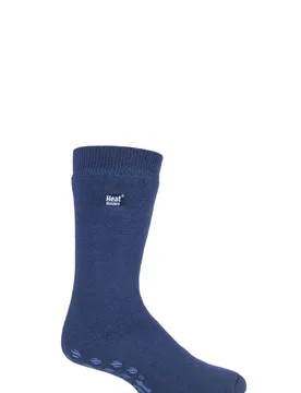Pair Deep Blue Heat Holders Raynaud's Socks Men's 6-11 Mens - - Blue - Size: 6-11 Mens - IOMI - FashionsVida