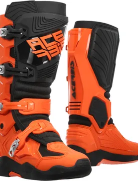 Stivale Motocross Enduro WHOOPS Arancio Nero taglia 42 - Acerbis - FashionsVida