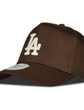 E-frame Closed Back Mlb La Dodgers Unisex Kappen - Braun - One Size Brown One Size - New era - FashionsVida