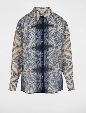Camisa de mujer con estampado - Morgan - FashionsVida