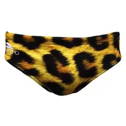 Leopard 2019 Swimming Brief Brown XL Men