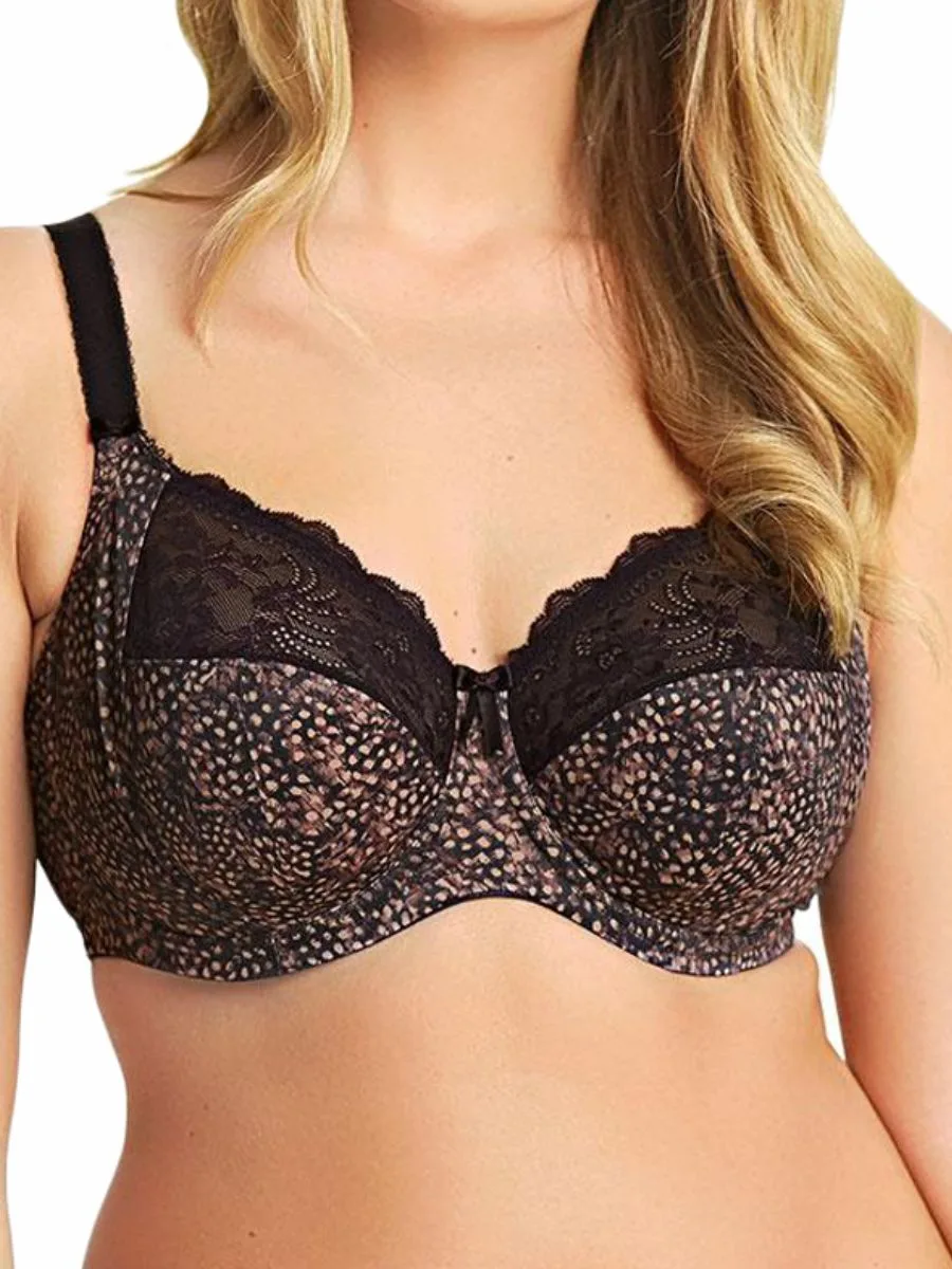 Womens Morgan Full Cup Bra - Brown Polyamide - Size 44ff - Elomi - FashionsVida