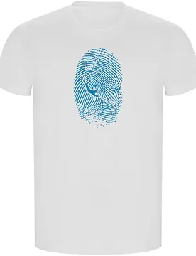 Maglietta A Maniche Corte Spearfisher Fingerprint Eco - Kruskis - FashionsVida