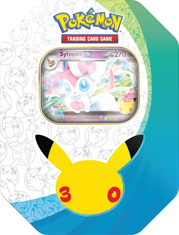 Pokemon 30th Celebration Tin Sylveon ex - Pokémon - FashionsVida