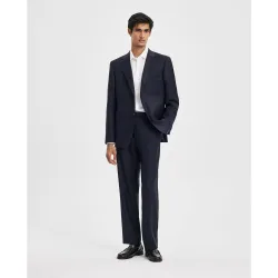 Pantalón de traje para hombre lana 100%