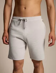Textured Jersey Shorts Beige male