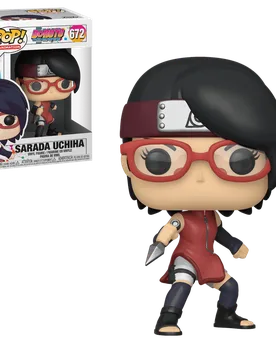 POP! Animation - Boruto: Naruto Next Generations #672 Sarada Uchiha - Funko - FashionsVida