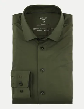 Modern-Fit Hemd Luxor Grün 41 - Olymp - FashionsVida