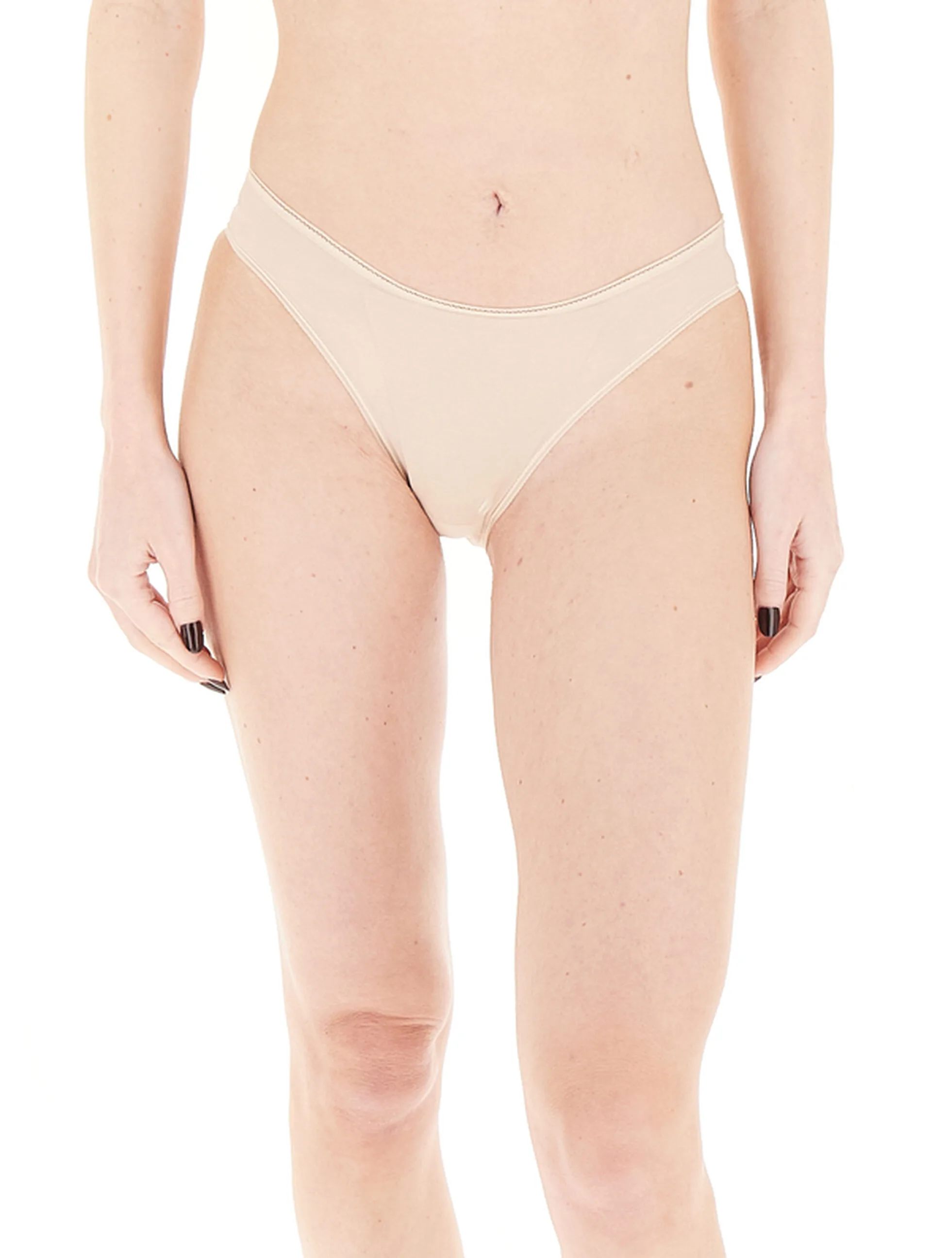 Hanro Slip in tulle CREMA XS - HANRO - FashionsVida