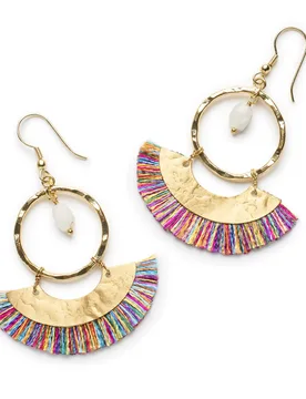 So Just Shop Gold Ritu Earrings - So Just Shop - FashionsVida