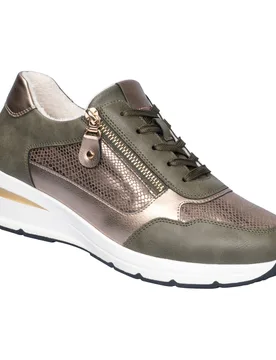 Wärme-Sneaker „Olivia" gruen 39 Damen - wonderwalk - FashionsVida