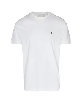 Camiseta de corte regular blanco XXL - Gant - FashionsVida