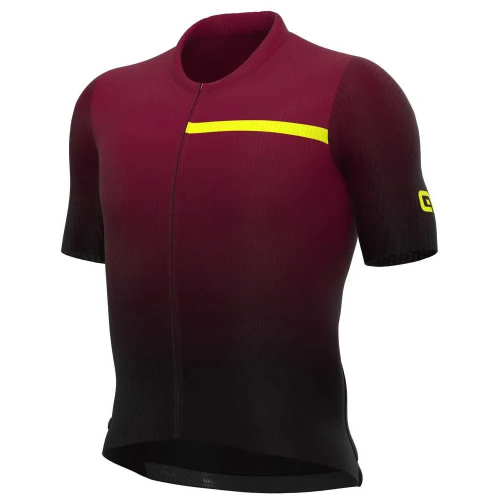 Maglia A Maniche Corte R-ev1 Sprinter Bordeaux - Ale - FashionsVida