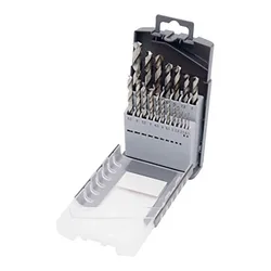 Set Di Strumenti 1190 19-piece Hss-g 1-10/0.5 Mm Black / Silver