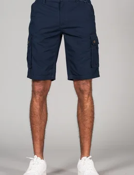 Cotton Mens Cargo-Style Short with Pockets - - Size: L - Tokyo Laundry - FashionsVida