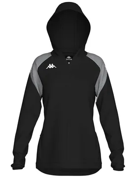 Sweat-shirt à Zip Liantazi Black / Grey Melange XL - Kappa - FashionsVida
