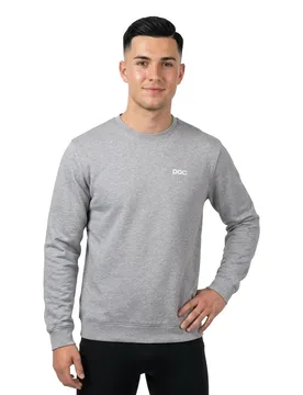 Felpa Grey Melange / Hydrogen White - Poc - FashionsVida