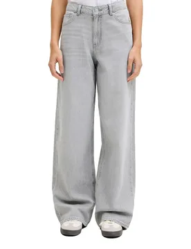 Jeans Taille Haute Tokyo Wide R315 Jjxx Light Grey Denim 24 - Jack & jones - FashionsVida