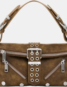 Bolso clutch efecto ante - Desigual - FashionsVida