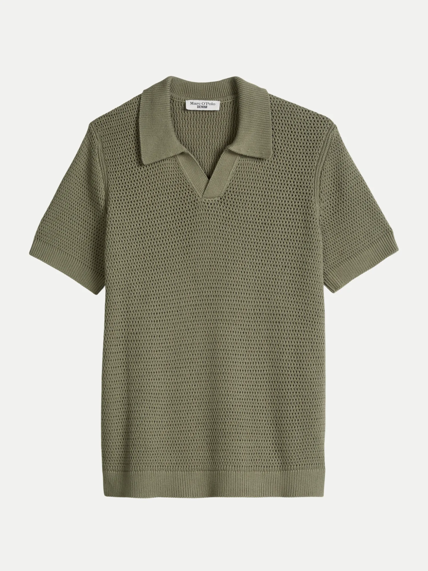 Marc O' Polo Relaxed-Fit Poloshirt Grün L - Marc O'Polo - FashionsVida