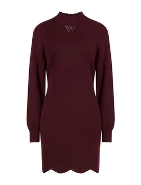 Minivestido Mujer Ciruela L,M,S,XXL Mujer - TWINSET - FashionsVida