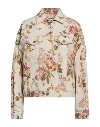 Chaqueta vaquera Mujer Beige 36 Mujer