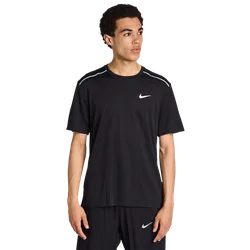 Miler Men T-Shirts - Black - Size XS - Poly Jersey - Black - Size: Extra Small