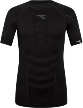 SS Laufshirt Herren Black Gr. S - Diadora - FashionsVida