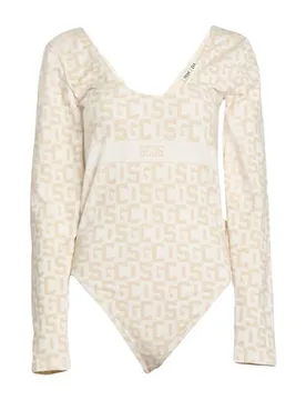 Bodysuit Damen Cremeweiß XL Damen - Gcds - FashionsVida