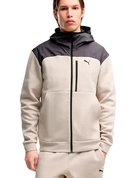 Tech material mi sudadera hombre Gris (S) - Puma - FashionsVida