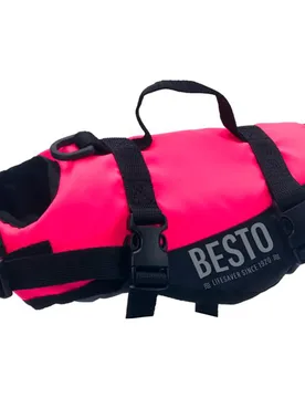 Deluxe Cat Pet Life Jacket Pink / Black 0-3 Kg unisex - Besto - FashionsVida