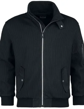 Übergangsjacke - Jacke mit Ärmeltasche - S bis XXL - für Männer - Größe XXL - schwarz - Männer - male - Black Premium by EMP - FashionsVida