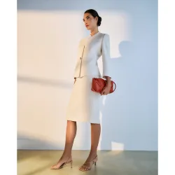 Falda texturada