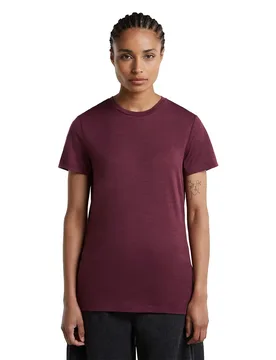 T-shirt à Manches Courtes 150 Tech Lite Iii Dk Berry XL - Icebreaker - FashionsVida