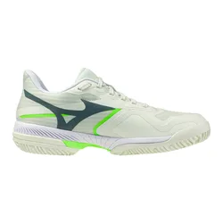 Wave Exceed Court Padel Shoes Phantom Green / White / Glowing Apple UK 6.5