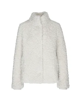 Giacca effetto pelliccia KION crema 48 - Rino&pelle - FashionsVida