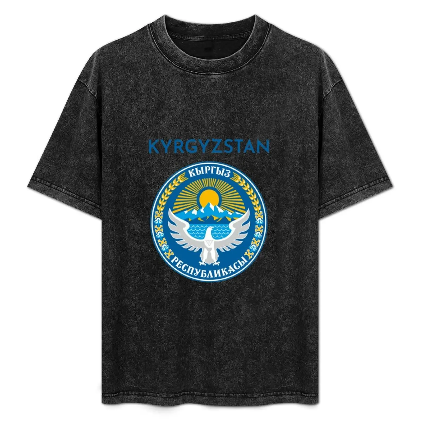 Kyrgyzstan T-Shirt Tough Fabric Work Tee - Aliexpress - FashionsVida