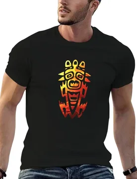 Tribal jungle fire statue T-Shirt man t shirts for men men t shirt cotton 100% T-Shirt - Aliexpress - FashionsVida