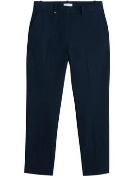 Pantalón de mujer slim straight de tejido de gabardina - Tommy Hilfiger - FashionsVida