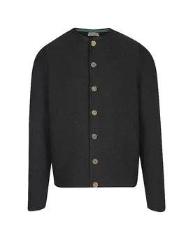 Trachten Strickjacke Anselm schwarz S Herren - Gottseidank - FashionsVida