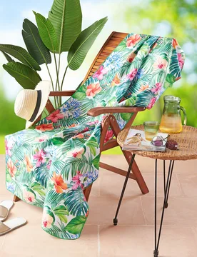 Badetuch "Blüten" Eldo - Eldo - FashionsVida
