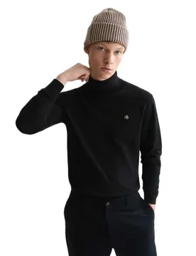 Maglione A Collo Alto 183766 Meteorite L - Scotch & Soda - FashionsVida