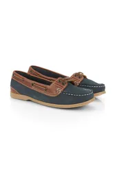 Pixie Womens Premium Leather Boat Shoes - - Size: 8