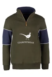 Byland Kids Quarter Zip Sweatshirt